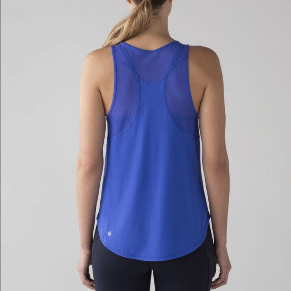Lululemon Sculpt Tank II Cerulean Blue - Picture 3 of 7